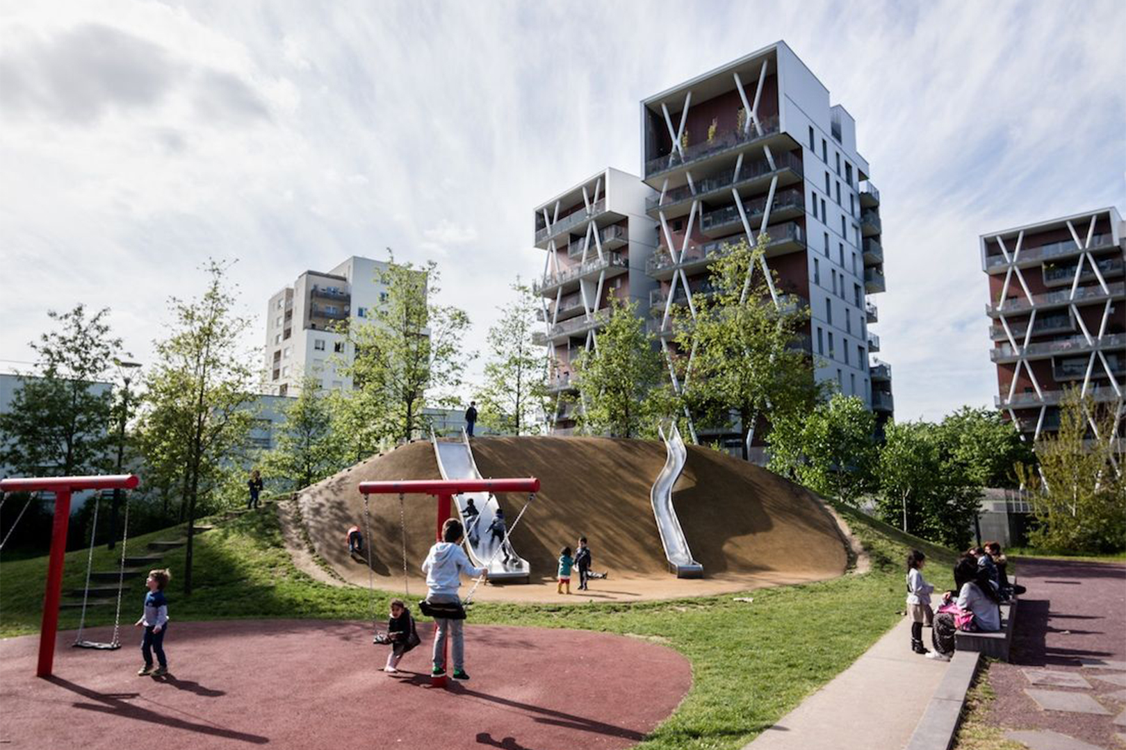 Studio associato Bernardo Secchi Paola Viganò, ZAC La Courrouze, Rennes, Frankrijk, 2003–