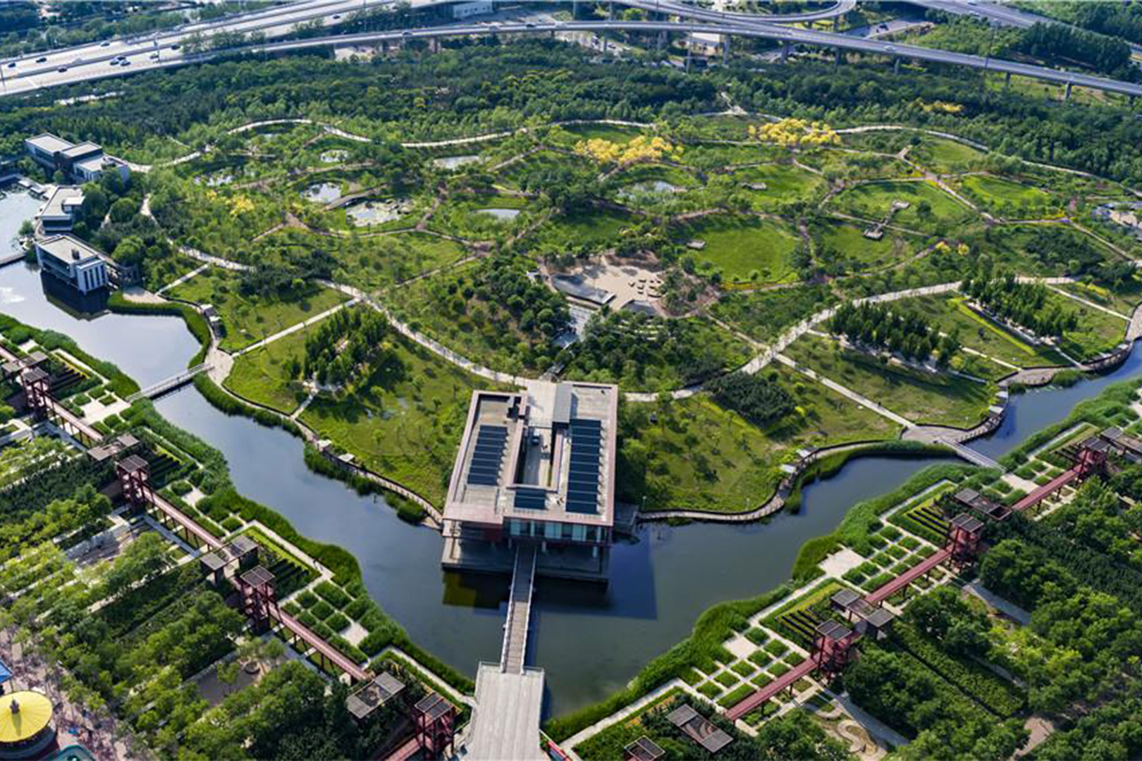 Turenscape, Tianjin Qiaoyuan Wetland Park, Tianjin, China, 2008