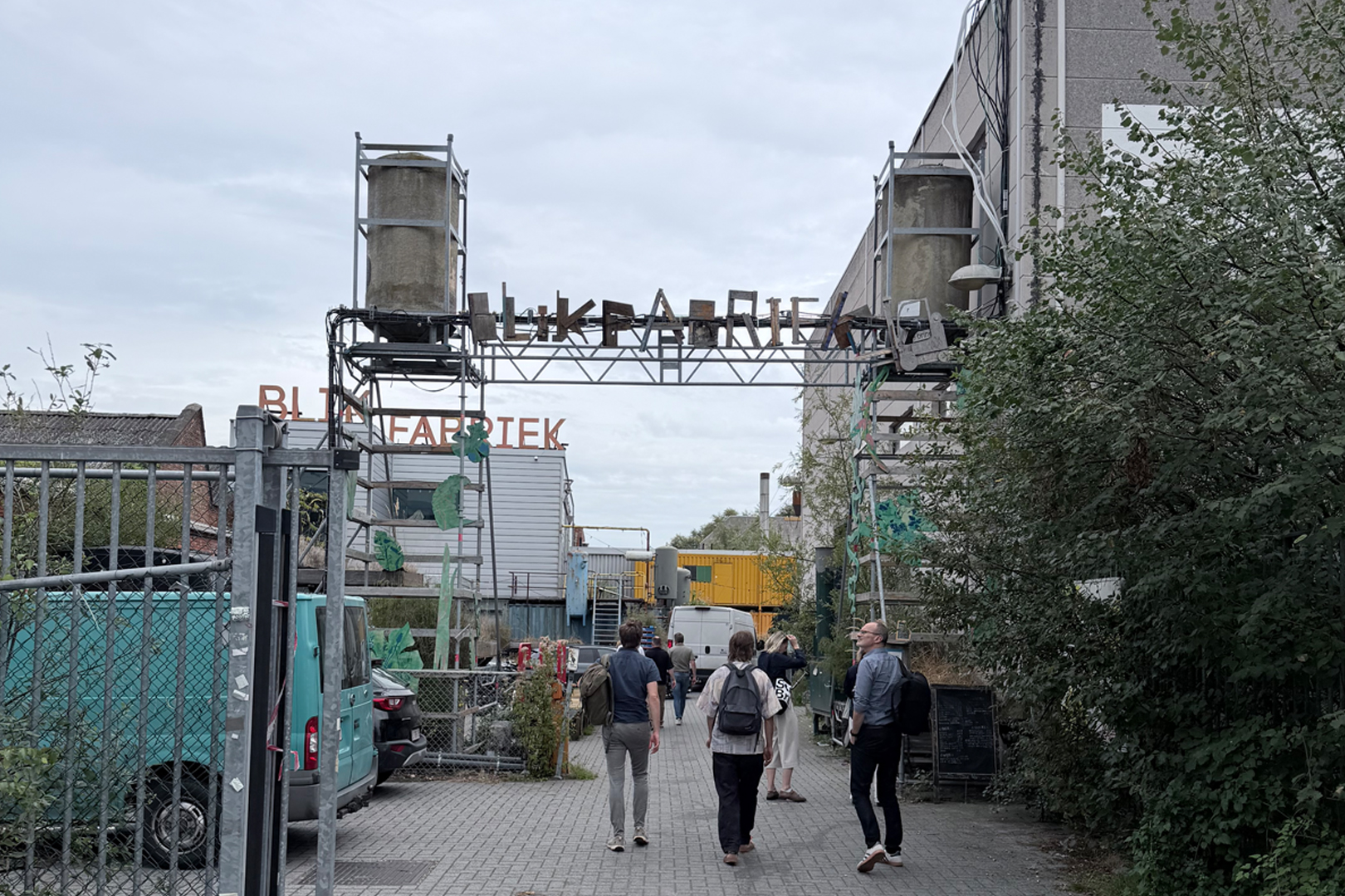 Entree van makersplaats de Blikfabriek. Foto: Albert Herder