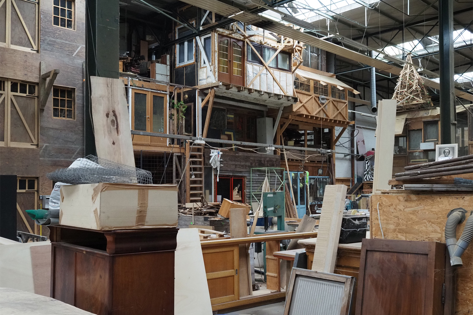 Creativiteit van makers in de maakfabriek. Foto: Eit Hasker